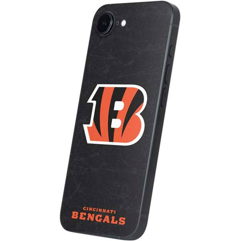 NFL Cincinnati Bengals - Distressed iPhone 16e Skin
